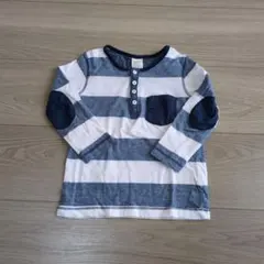 H&M ボーダー長袖ロンT 86cm