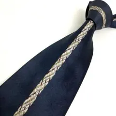 Bottega Veneta 葆蝶家 領帶 絲綢 寶藍色