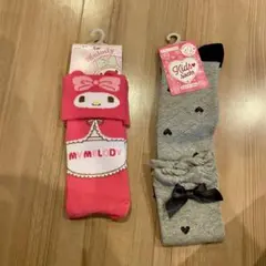 新品未使用 キッズソックス 2足セット マイメロディ