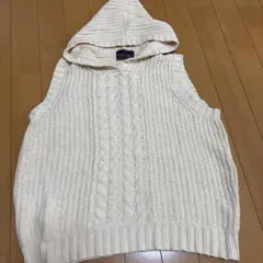 イーストボーイ ノースリーブフード付きセーター