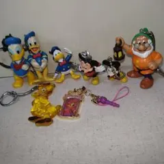 ディズニー＊ストラップ＊キーホルダー＊ 8点まとめ売り
