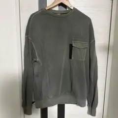 DIVIDED オリーブグリーン スウェット M