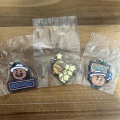 BT21 SHOOKY ラバーキーホルダー 3個セット
