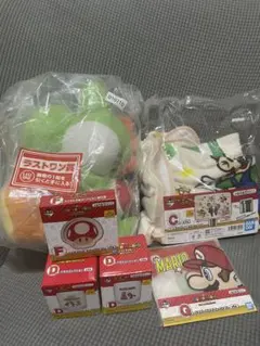 早い者勝ち！スーパーマリオ　一番くじ　C賞、D賞、ラストワン