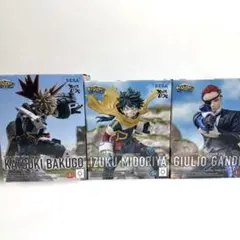 僕のヒーローアカデミア XrossLink フィギュア 3体セット