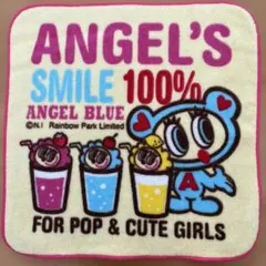 5点目100円♡新作♡新品♡エンジェルブルー♡フェイスタオル - メルカリ