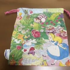 ディズニーランド　不思議の国のアリス　巾着