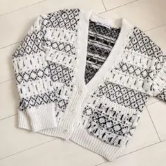ザラ　カーディガン　ニットカーディガン
