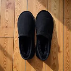 ブラック　ファー付き　ムートンブーツ　新品未使用