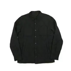 SOPHNET. リップストップナイロン パッドシャツブルゾン ブラック XL