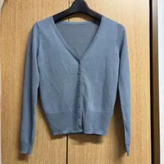 SAISON DE PAPILLON 長袖 Vネック カーディガン S オフィスのサムネイル