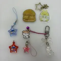 キャラクター キーホルダー ストラップ 7点 ツムツム 富士山限定 柴犬 기타