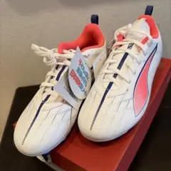 PUMA ULTRA サッカーシューズ ホワイト/ピンク21cm タグ付き　新品のサムネイル