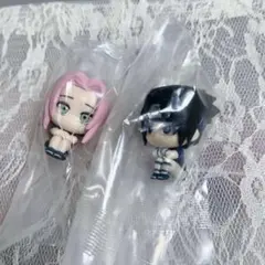 NARUTO -ナルト- まちぼうけ 春野サクラ、うちはサスケ ２体セット