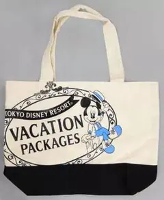 未開封未使用　非売品　バケーションパッケージオリジナルトートバッグ　ミッキー