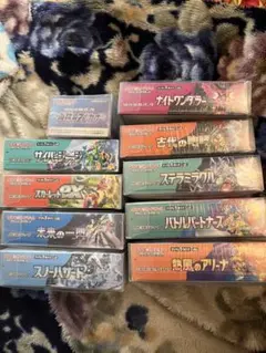 ポケモンカード シュリンク付き未開封BOXセット