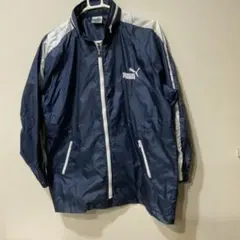 PUMA ネイビー ナイロンジャケット　ビンテージ