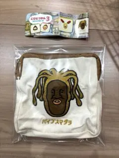 こびとづかん 3 スクエアポーチ　ガチャガチャ