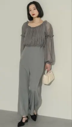 「美品」Neuna オケージョンパンツドレス