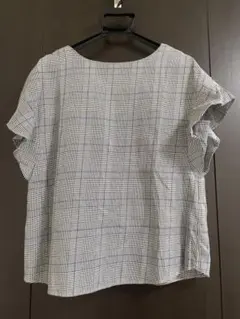 【古着】EMMA JAMES チェックブラウス