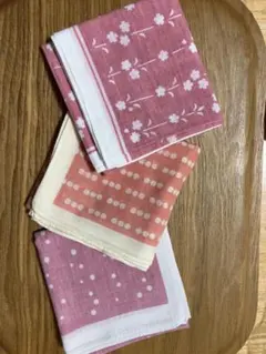 かまわぬ wafu ピンク系3枚セット