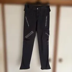 グレージッパーポケットパンツ