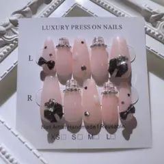 133ネイルチップ ピンク ワンホン 韓国 推しネイル フレンチガーリー 量産