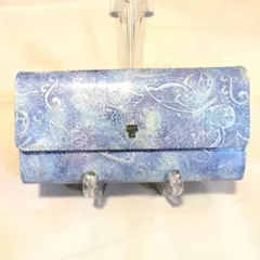 希少カラー♡ANNA SUI パピヨン　シンデレラカラー　二つ折り長財布　がま口