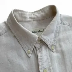 90's Eddie Bauer リネン×コットン ショートスリーブシャツのサムネイル