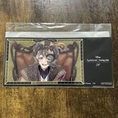 ツイステ　カフェ　ラギー　オーマイカフェ　オリジナルクリアブックマーカー　特典のサムネイル