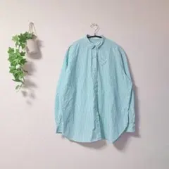 ［AMERICAN HOLIC］ストライプシャツ(M)/綿使用✨ 総柄