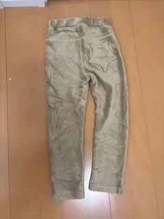 ベージュ コーデュロイ 星形ポケット付きパンツ　110 シューラルー