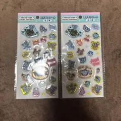 セリア エンジェルブルー エポキシシール 2枚 セット売り