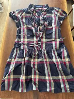 Burberry Blue Label チェック柄 フリル チュニックのサムネイル