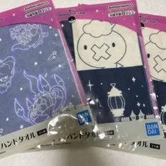 ポケモン ゴーストタイプ ハンドタオル 3枚セット