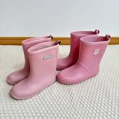 キッズ　長靴　21cm 22cm ピンクのサムネイル