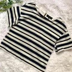 美品♡UNTITLED ストライプ 半袖Tシャツ サイズ2
