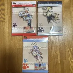 モンスターハンター×ホロライブ3期生 アクリルスタンドキーホルダー 3点セット