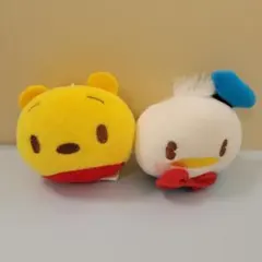 くまのプーさんとドナルドダックキーホルダー セット