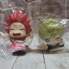 僕のヒーローアカデミア　おねむたん　切島鋭児郎　物間寧人　ガシャポン　2点セット