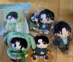進撃の巨人　リヴァイ　ぬいぐるみ　まとめ売り