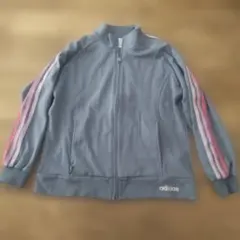 【万国旗タグ】adidas トラックジャケット 3本ラインLサイズのサムネイル