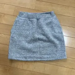 ユニクロ　キッズ　裏ボアスカート