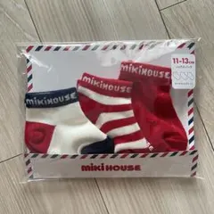 MIKI HOUSE ミキハウス　ベビー　靴下 3足セット 11-13cm