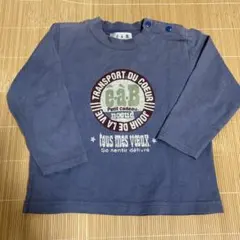 e.a.B ネイビー 長袖カットソー 90cm