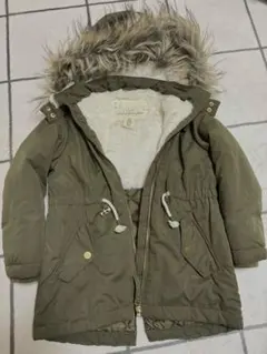 H&M キッズ　モッズコート　ミリタリー