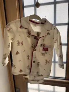 ピーターラビット クリスマス柄 ベビーパジャマ