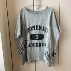 【niko and... 】 ほぼ未使用　美品　Tシャツ グレー Lサイズのサムネイル