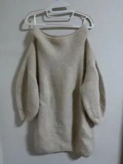 SNIDEL ラクーンミニニットワンピース