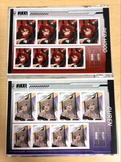 勝利の女神NIKKE 証明写真館　レッドフード　紅蓮